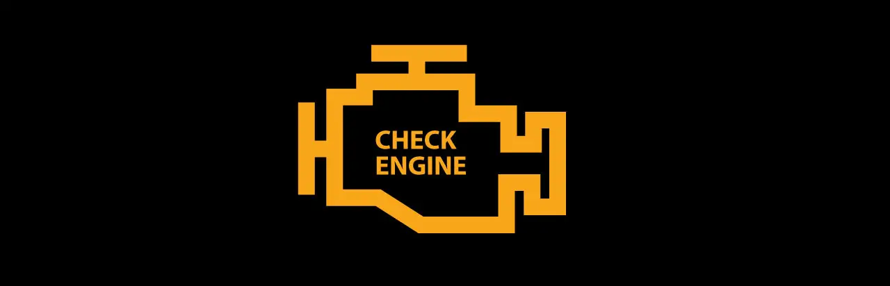 Check engine light flashing